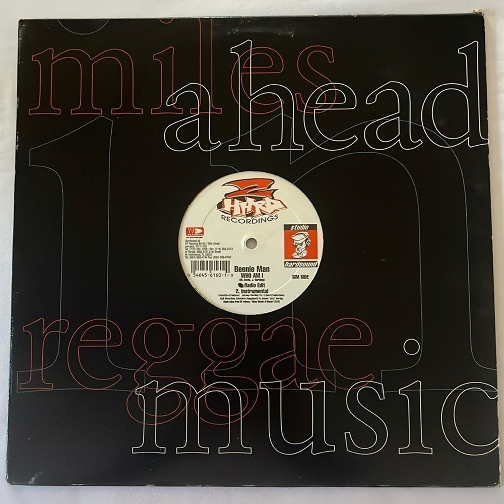 BEENIE MAN "WHO AM I?" VINYL RECORD